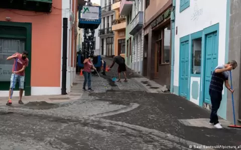 Volc�n de La Palma detiene su actividad