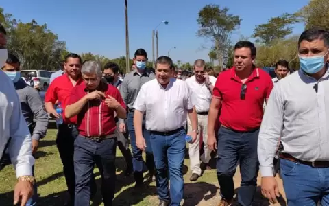 Cartes se reuni� con dirigentes del Guair� con miras a elecciones municipales