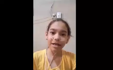 Ni�a con fibrosis qu�stica ruega a Marito ayuda