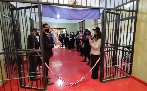 Habilitan renovado pabell�n de la Penitenciar�a de Concepci�n