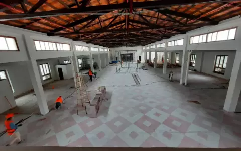 Remodelaci�n de Puertos en 80%