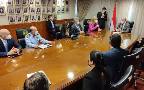 Autoridades se reunen para coordinar trabajos en lucha contra el crimen organizado