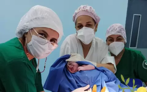 Nace primera beb� en IPS de Benjam�n Aceval, tras m�s de un a�o de pandemia