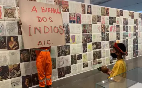 34� Bienal de S�o Paulo: "La bienal de los indios" en Ibirapuera