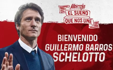 Oficial: APF anuncia a Guillermo Barros Schelotto como nuevo DT