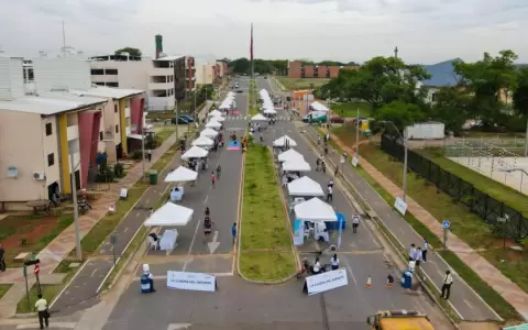 Cuadra del Deporte llev� la alegr�a al Barrio San Francisco de Asunci�n