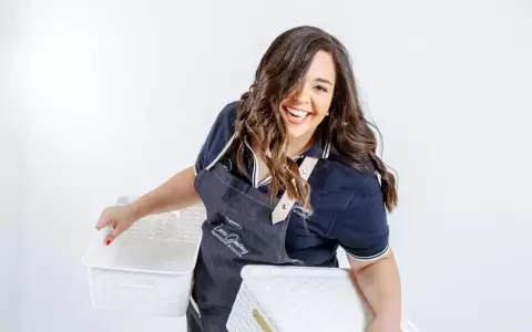 Laura Gim�nez, el lujo de tener la casa en orden