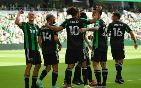 Cecilio Dom�nguez convierte dos goles para la victoria de Austin FC