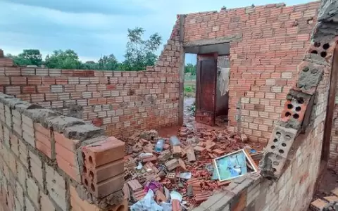 Fuerte temporal caus� varios destrozos en el pa�s