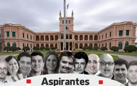 La carrera a la presidencia arranc�, tempranamente, con varios pretendientes