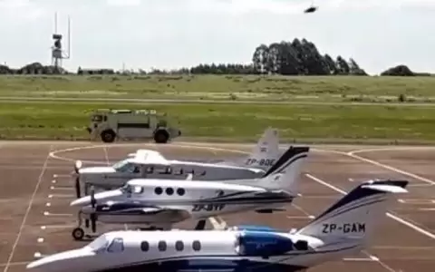 Avioneta sufre desperfecto en aterrizaje en aeropuerto Guaran�