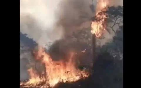 Surgen incendios en la Estancia Chovoreca en el Chaco