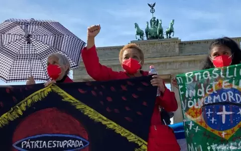 Comisi�n del Senado de Brasil pide suspender redes sociales de Bolsonaro