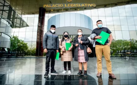 Marcha pac�fica de pueblos ind�genas para exigir di�logo con los tres poderes estatales