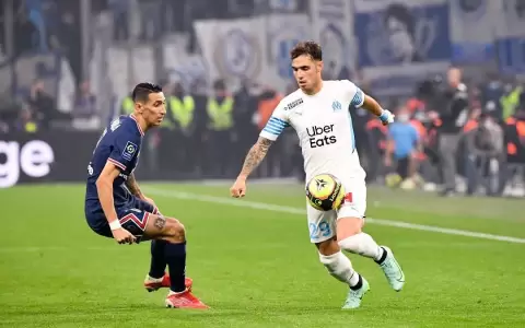 Con un hombre menos, PSG rescata un punto ante Olympique Marsella