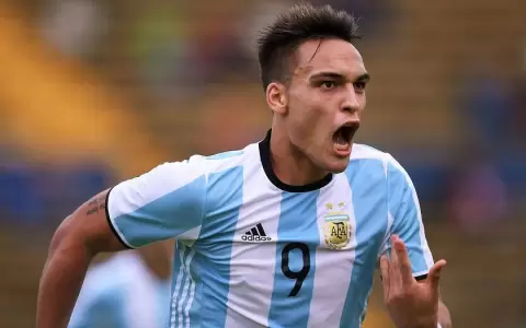 Lautaro Mart�nez, 99% descartado para el partido contra Paraguay