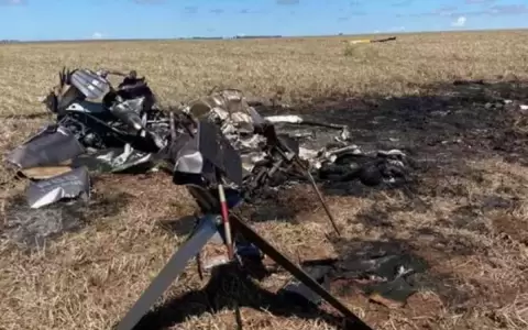Helic�ptero que transportaba coca�na se estrell� en Ponta Por� y dos personas mueren