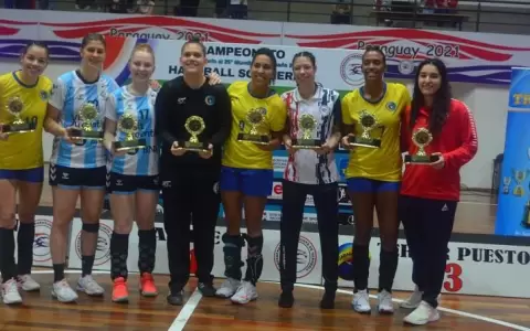 Una handbolista paraguaya en el equipo ideal de Sudam�rica