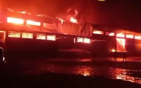 Incendio arrasa con instalaciones de la Cooperativa Colonias Unidas