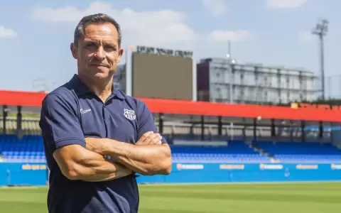 El FC Barcelona anuncia a Sergi Barjuan como entrenador interino