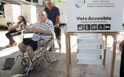 Municipales: preparan infraestructura para acceso al voto a personas con discapacidad
