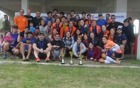 Puerto Sajonia es el monarca del Campeonato Nacional de Remo