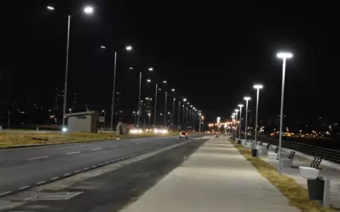 Nuevamente roban cables y dejan a oscuras un tramo de la Costanera Norte