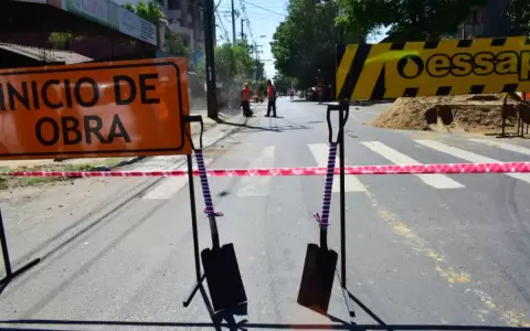 Caos en tr�nsito por cambio de 100 km de ca�er�as de Essap en Asunci�n y Gran Asunci�n