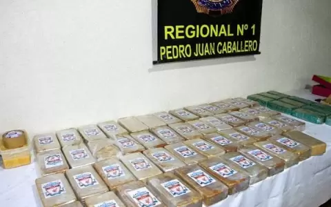 Incautan m�s de 200 kilos de coca�na en Pedro Juan