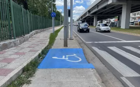 Denuncian que rampas del Corredor Vial Bot�nico no sirven