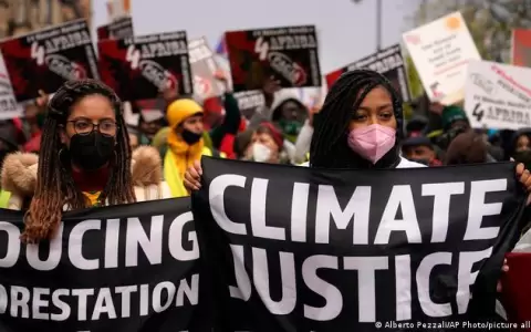 Una gran manifestaci�n en Glasgow pide "justicia clim�tica"