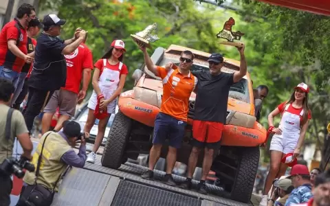 Blas Zapag y Juan Jos� S�nchez son campeones del Rally Cross Country