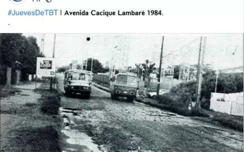 Pol�mico TBT de la Avenida Cacique Lambare: �Sigue igual que hace 37 a�os�