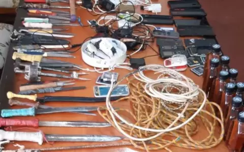 Incautan estoques, celulares y drogas en la c�rcel de Pedro Juan Caballero
