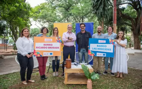 Barrios de Asunci�n ganadores del concurso �La identidad de mi barrio�