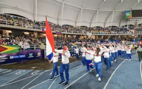 Fiesta en la Inauguraci�n de los I Juegos Panamericanos Colombia 2021