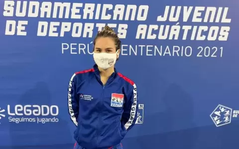 Otro r�cord nacional de Luana Alonso en Sudamericano Juvenil