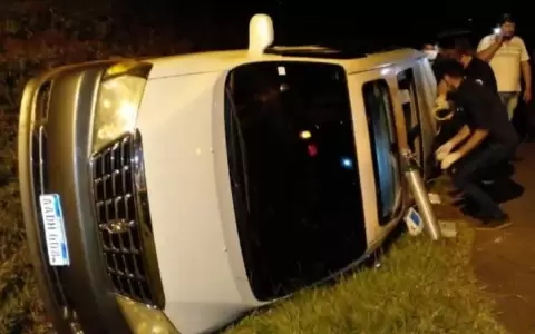 Alto Paran�: Capit�n de bomberos fallece en terrible accidente rutero