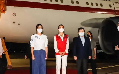 Visita real: arriba al pa�s la Reina Letizia de Espa�a