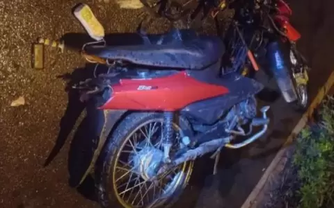 Aregua: balean a motociclista en intento de robo