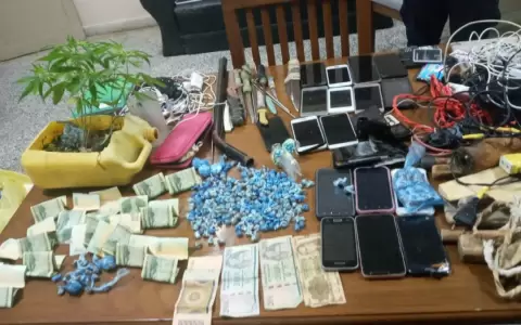 Penitenciar�a de Concepci�n: requisaron coca�na y hasta plantines de marihuana