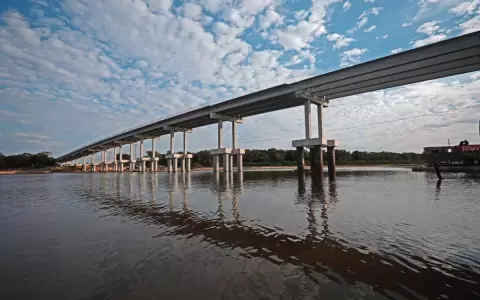 Puente que une Alberdi y Pilar ser�a habilitado antes de fin de a�o