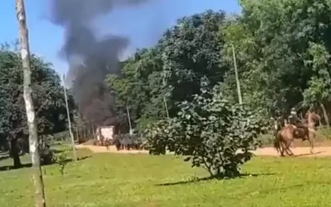 Desalojo en San Pedro ocasiona enfrentamiento entre polic�as y campesinos