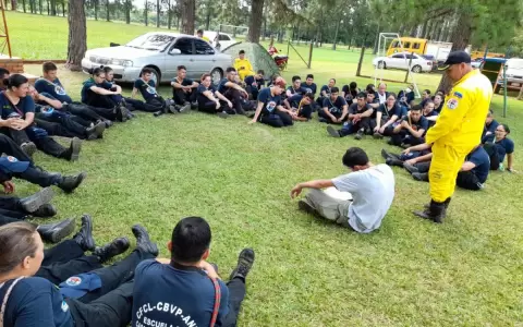 Fundan estaci�n de Bomberos Voluntarios en Jos� Fassardi