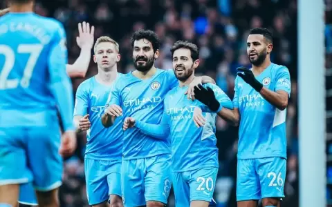 Manchester City supera a Leicester en un partido lleno de goles