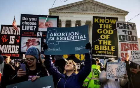 El Supremo de EE.UU. insin�a que impondr� nuevos l�mites al aborto en el pa�s