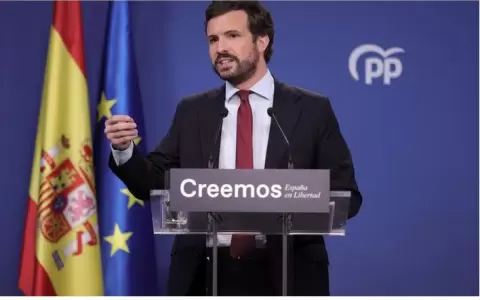 Pablo Casado, l�der del Partido Popular de Espa�a, visitar� nuestro pa�s
