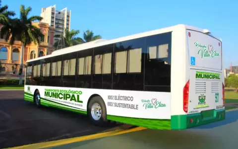 Villa Elisa tendr� buses ecol�gicos a G. 1.000 el pasaje