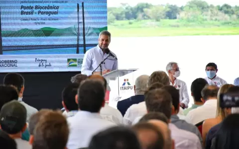 Puente Bioce�nico Paraguay-Brasil: Bolsonaro plant� a Marito y no se present� a ceremonia