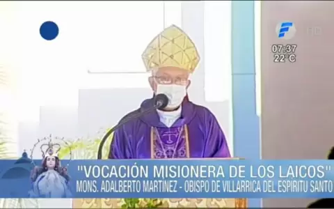 Obispo pide erradicar los �vicios de la corrupci�n que mata y margina al pr�jimo�
